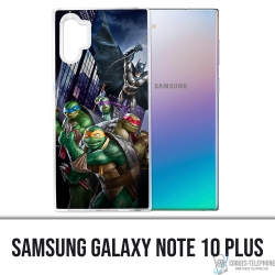 Custodia per Samsung Galaxy Note 10 Plus - Batman Vs Teenage Mutant Ninja Turtles