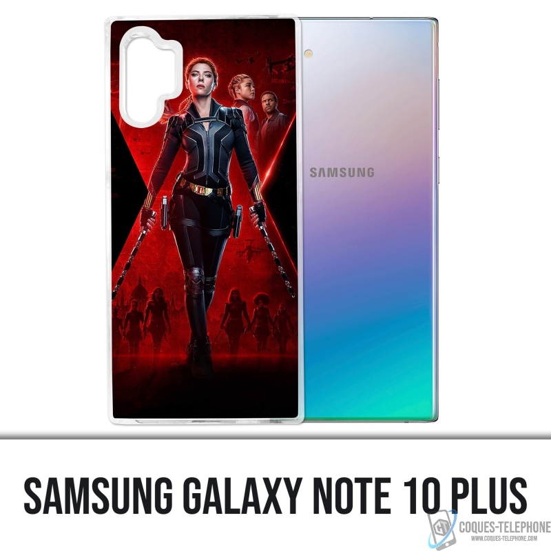 Custodia per Samsung Galaxy Note 10 Plus - Poster Vedova Nera