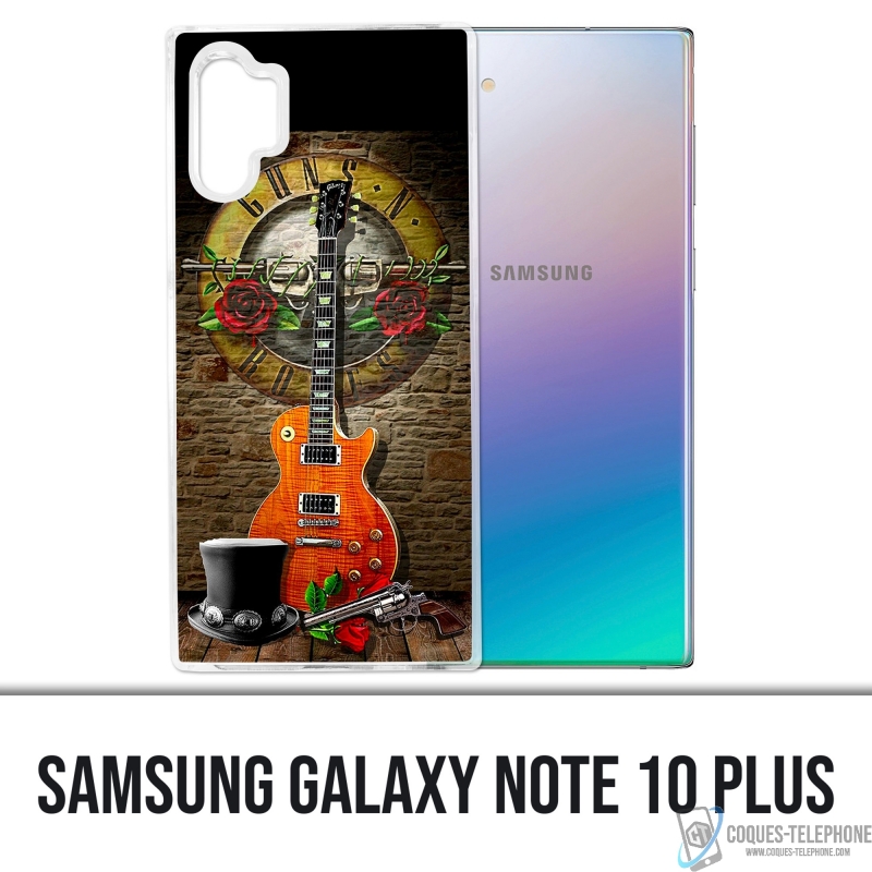 Coque Samsung Galaxy Note 10 Plus - Guns N Roses Guitare