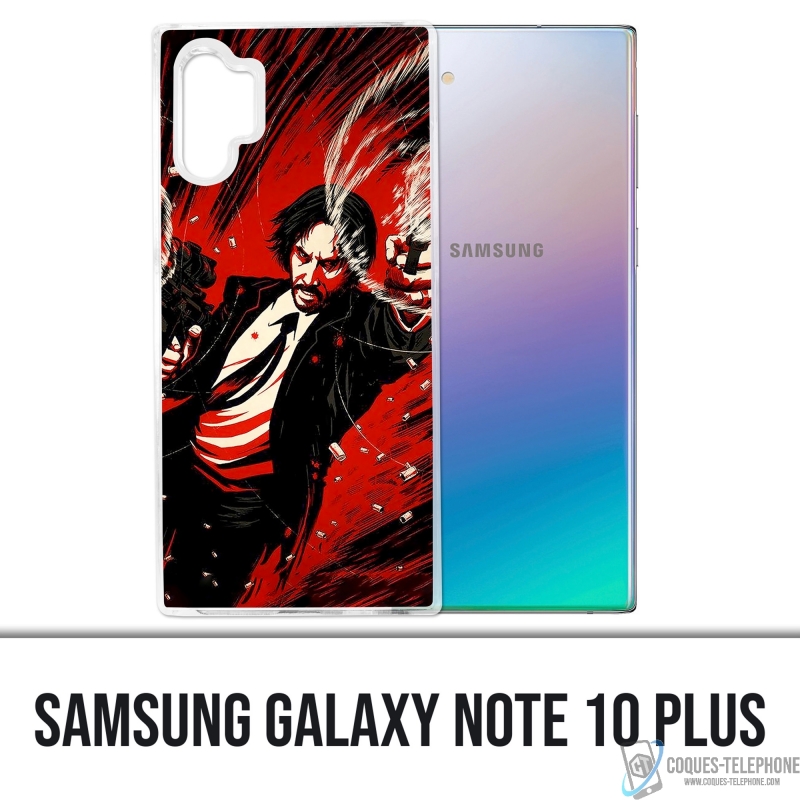 Funda Samsung Galaxy Note 10 Plus - John Wick Comics