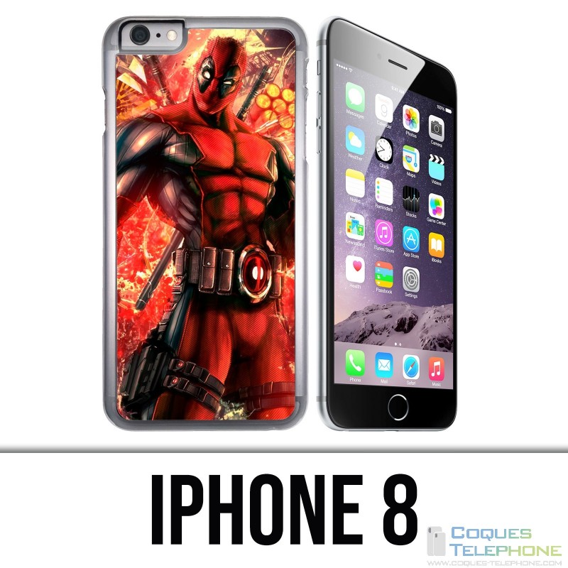 Funda iPhone 8 - Deadpool Comic