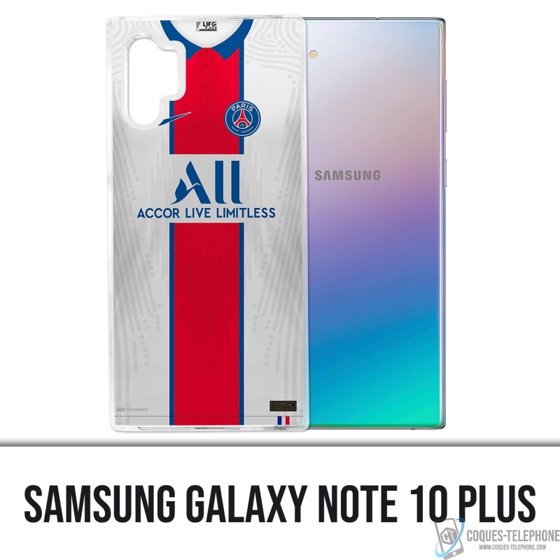 Coque Samsung Galaxy Note 10 Plus - Maillot PSG 2021