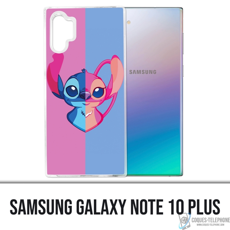Coque Samsung Galaxy Note 10 Plus - Stitch Angel Coeur Split