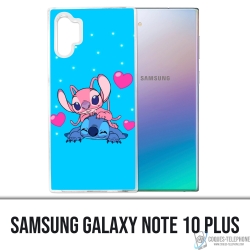 Coque Samsung Galaxy Note 10 Plus - Stitch Angel Love