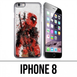 Coque iPhone 8 - Deadpool Paintart