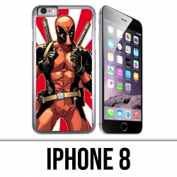 Coque iPhone 8 - Deadpool Redsun