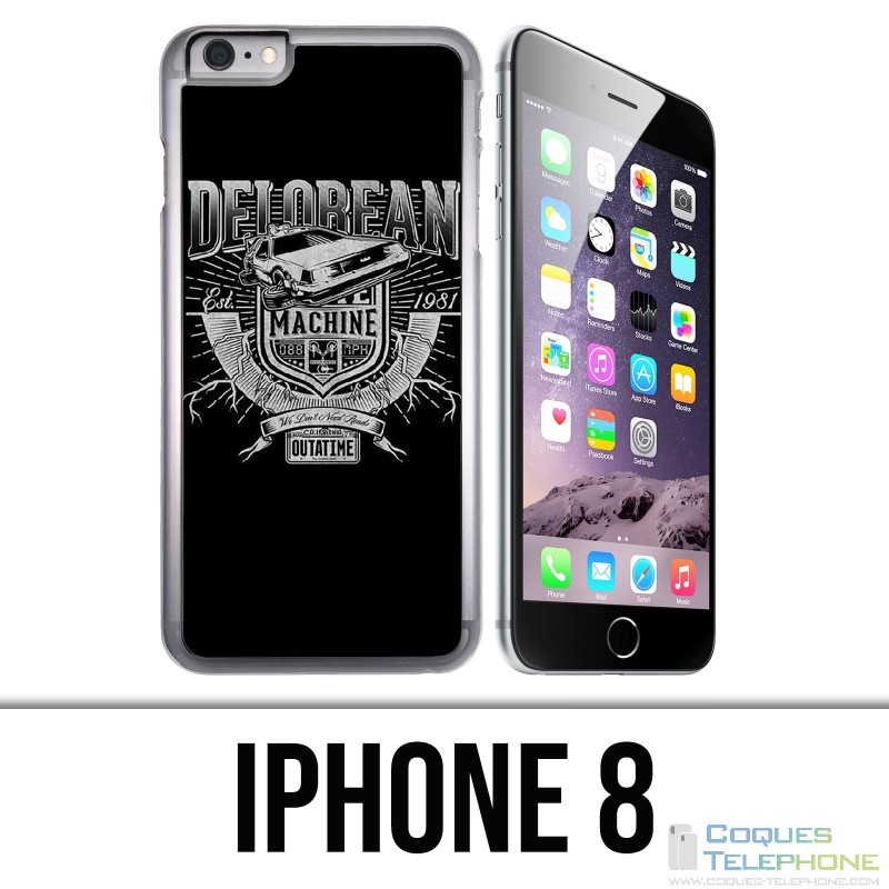 IPhone 8 case - Delorean Outatime