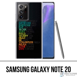 Samsung Galaxy Note 20 Case - Tägliche Motivation