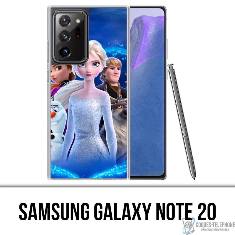 Funda Samsung Galaxy Note 20 - Personajes de Frozen 2
