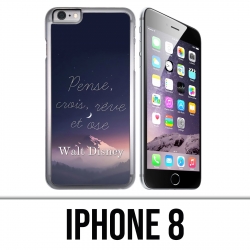 Custodia per iPhone 8 - Citazione Disney Think Think Reve