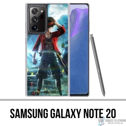 Samsung Galaxy Note 20 Case - One Piece Ruffy Jump Force