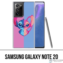 Samsung Galaxy Note 20 Case - Stitch Angel Heart Split