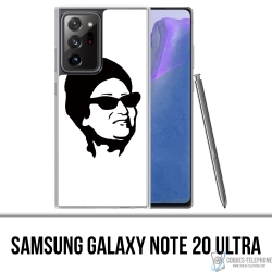 Custodia per Samsung Galaxy Note 20 Ultra - Oum Kalthoum Nero Bianco