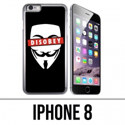 Funda iPhone 8 - Desobedecer Anónimo