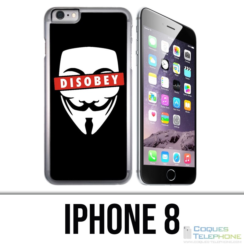 Custodia per iPhone 8 - Disobbedire anonimo
