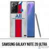 Coque Samsung Galaxy Note 20 Ultra - Maillot PSG 2021