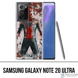 Coque Samsung Galaxy Note 20 Ultra - Spiderman Comics Splash