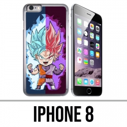 Custodia per iPhone 8: Dragon Ball Black Goku