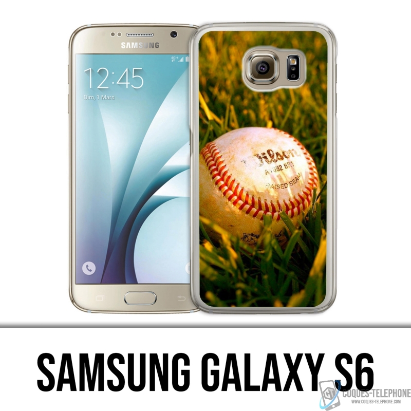 Custodia per Samsung Galaxy S6 - Baseball