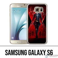 Custodia per Samsung Galaxy S6 - Poster Vedova Nera