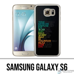 Funda Samsung Galaxy S6 - Motivación diaria