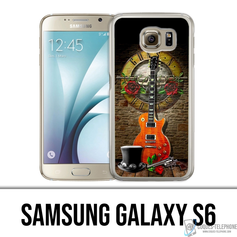 Custodia per Samsung Galaxy S6 - Chitarra Guns N Roses
