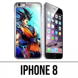Custodia per iPhone 8 - Dragon Ball Goku Color