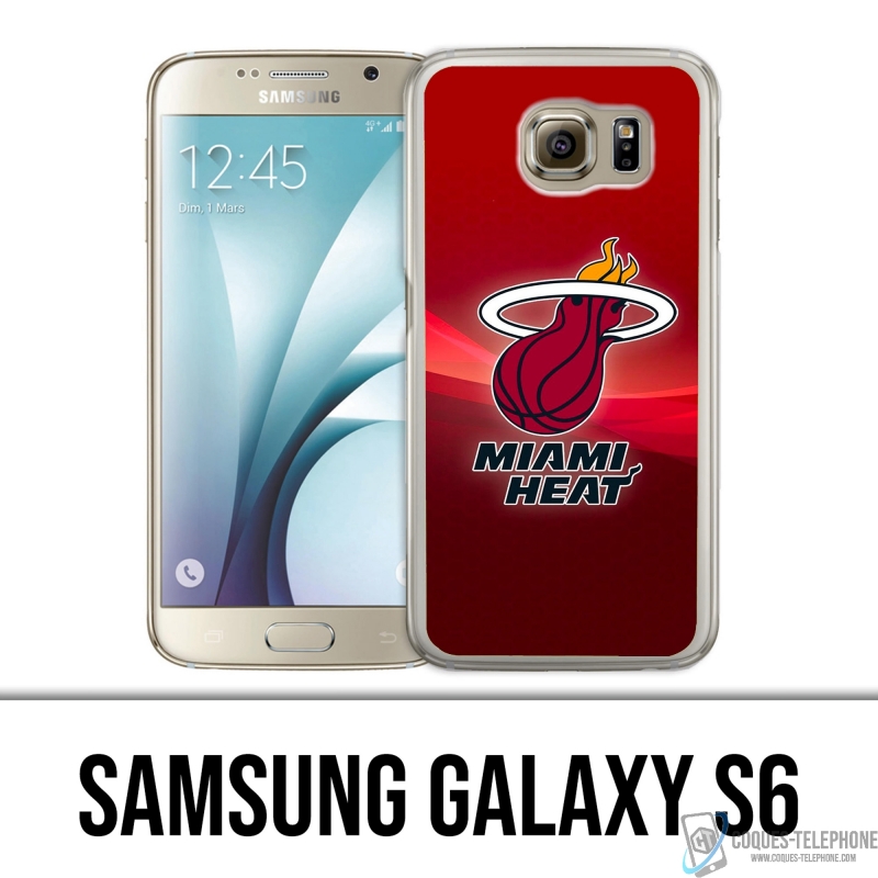 Funda Samsung Galaxy S6 - Miami Heat