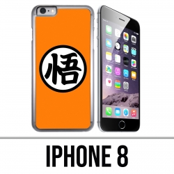 Custodia per iPhone 8 - Logo Dragon Ball Goku