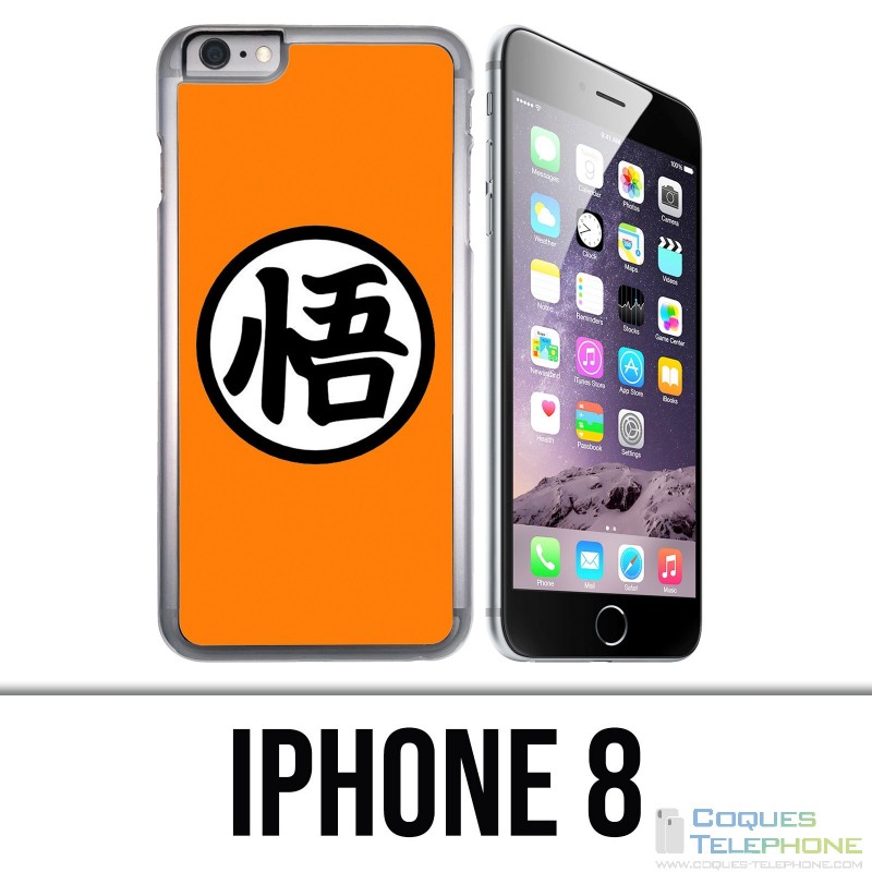 Funda iPhone 8 - Dragon Ball Goku Logo