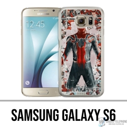 Funda Samsung Galaxy S6 - Spiderman Comics Splash