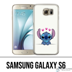Coque Samsung Galaxy S6 - Stitch Amoureux