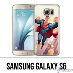 Custodia per Samsung Galaxy S6 - Superman Man Of Tomorrow