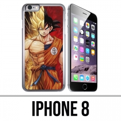Custodia per iPhone 8 - Dragon Ball Goku Super Saiyan