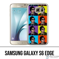 Custodia per Samsung Galaxy S6 edge - Oum Kalthoum Colors
