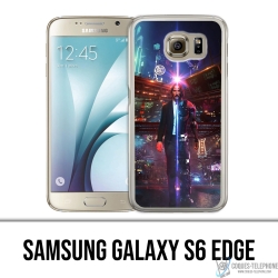 Coque Samsung Galaxy S6 edge - John Wick X Cyberpunk