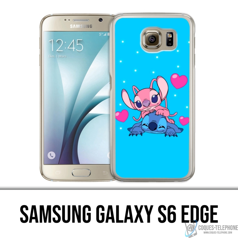 Custodia per Samsung Galaxy S6 edge - Stitch Angel Love