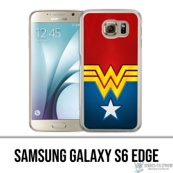 Custodia per Samsung Galaxy S6 edge - Wonder Woman Logo