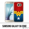 Samsung Galaxy S6 Rand Case - Wonder Woman Logo
