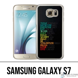 Samsung Galaxy S7 Case - Tägliche Motivation
