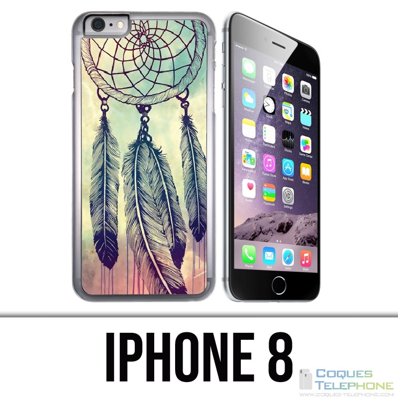 IPhone 8 Case - Dreamcatcher Feathers