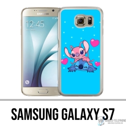 Samsung Galaxy S7 Case - Stitch Angel Love