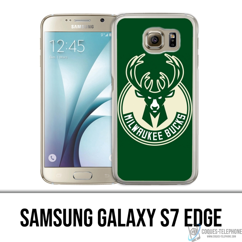 Samsung Galaxy S7 edge case - Milwaukee Bucks