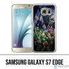 Coque Samsung Galaxy S7 edge - Batman Vs Tortues Ninja