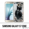 Samsung Galaxy S7 edge case - Black Panther Comics Splash