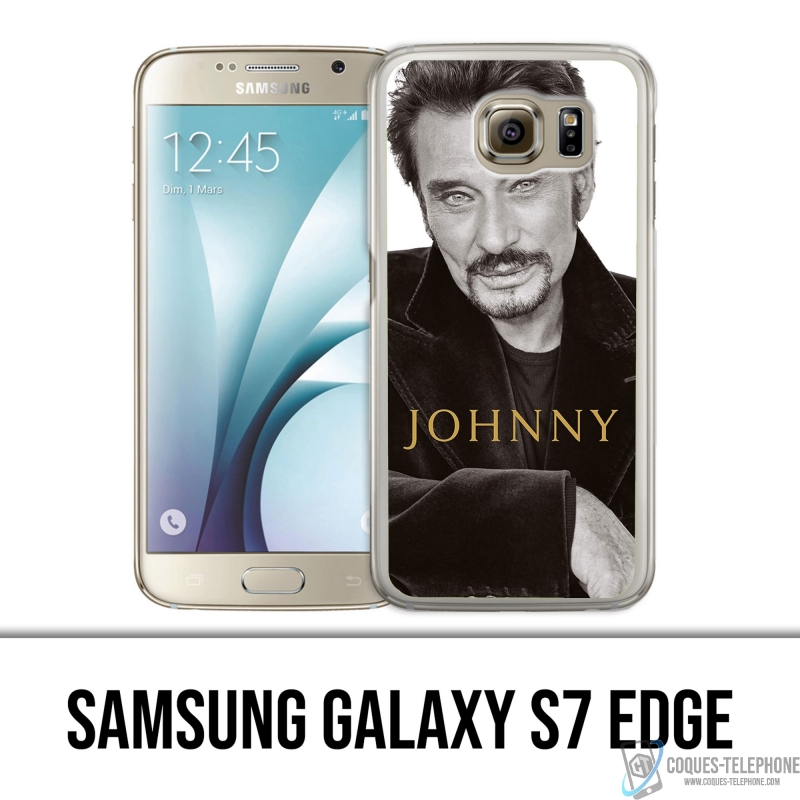 Coque Samsung Galaxy S7 edge - Johnny Hallyday Album