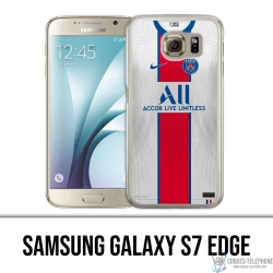 Custodia per Samsung Galaxy S7 edge - maglia PSG 2021