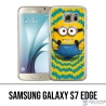 Custodia per Samsung Galaxy S7 edge - Minion Excited