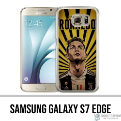 Custodia per Samsung Galaxy S7 edge - Ronaldo Juventus Poster