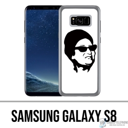 Custodia per Samsung Galaxy S8 - Oum Kalthoum Nero Bianco